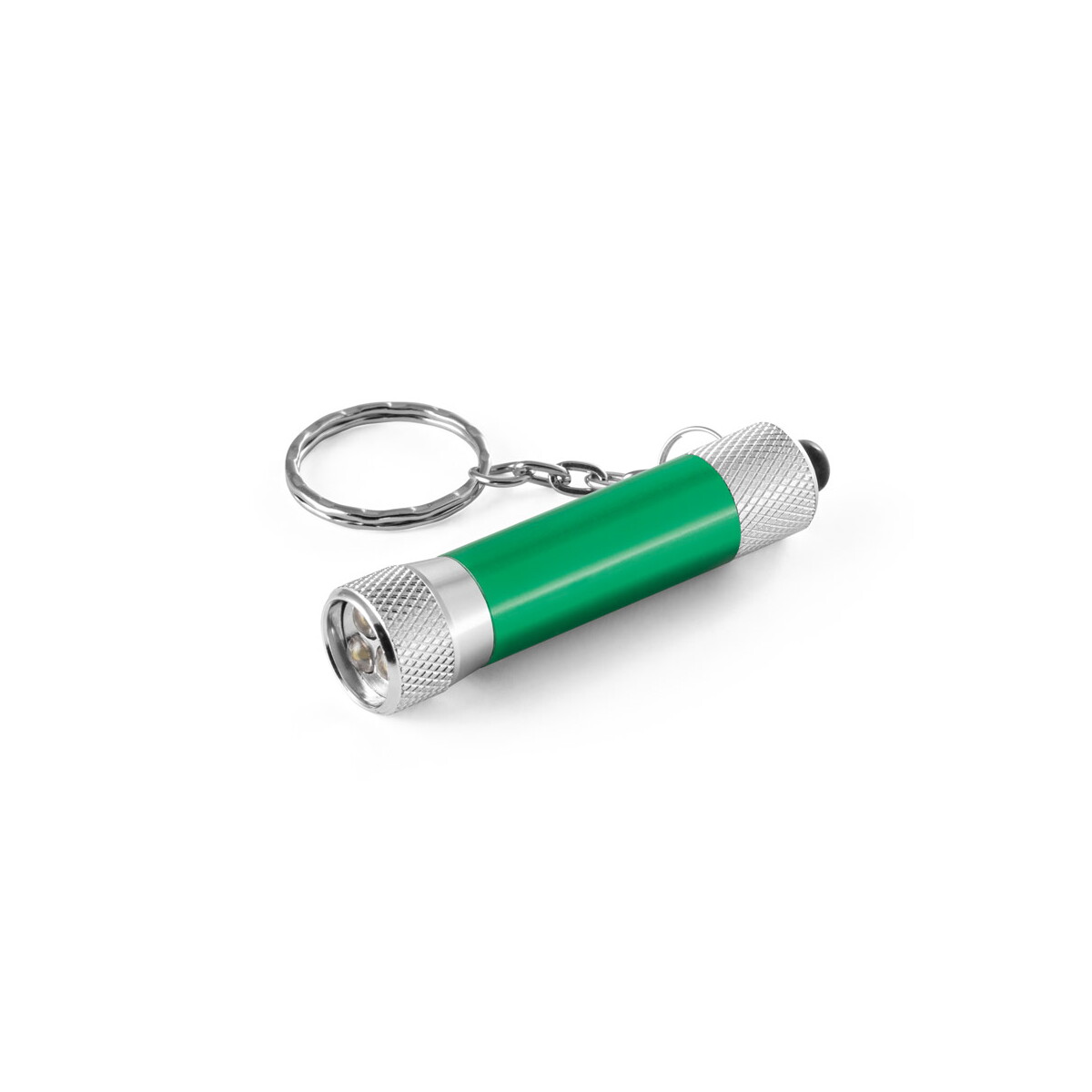 RE-LERGAN. Aluminiowy brelok do kluczy (92% z recyklingu) z latarką LED z 3 diodami 95092_set