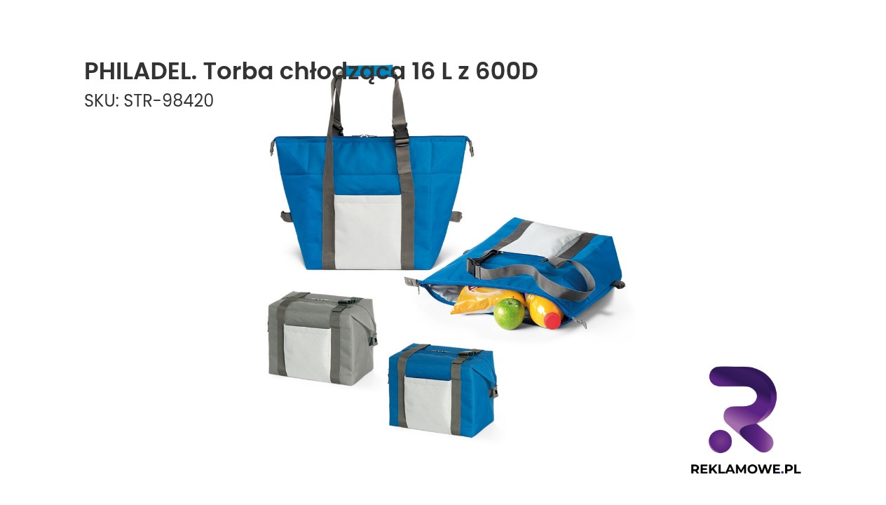 PHILADEL torba chłodząca 16 l z materiału 600D