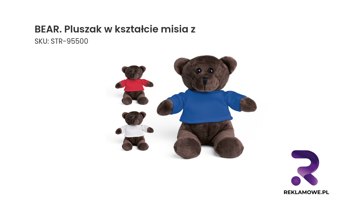 Pluszak w kształcie misia