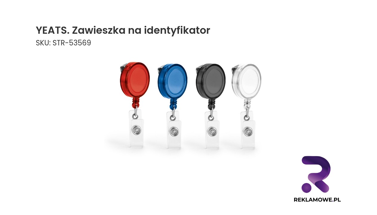 YEATS zawieszka na identyfikator - praktyczna zawieszka do identyfikatora